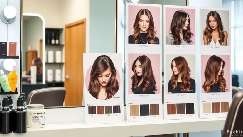 Frisyrer halvlångt hår för äldre kvinnor